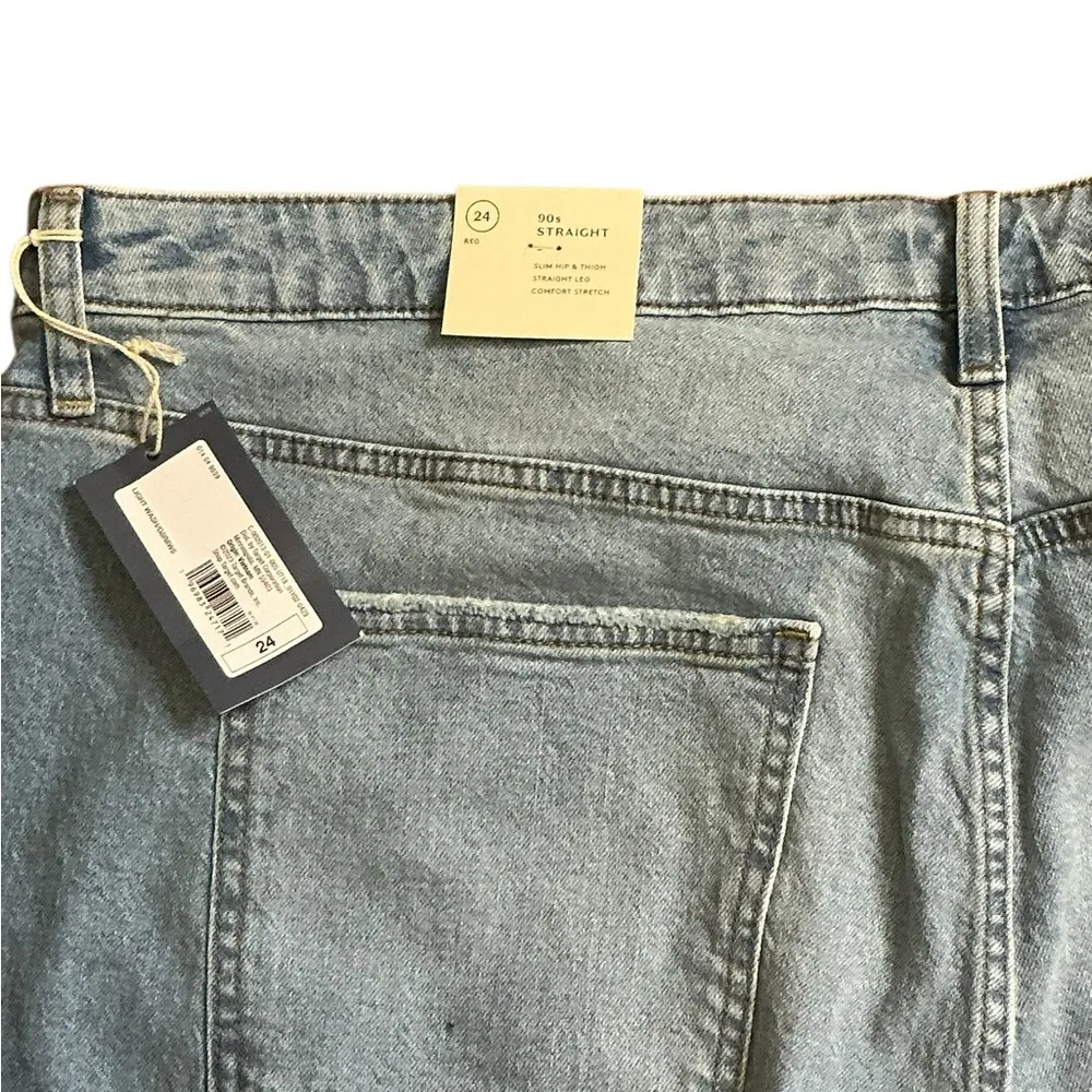 Women's High-Rise 90's Straight Jeans - Universal Thread™
Vintage Light Wash 30 - Image 8