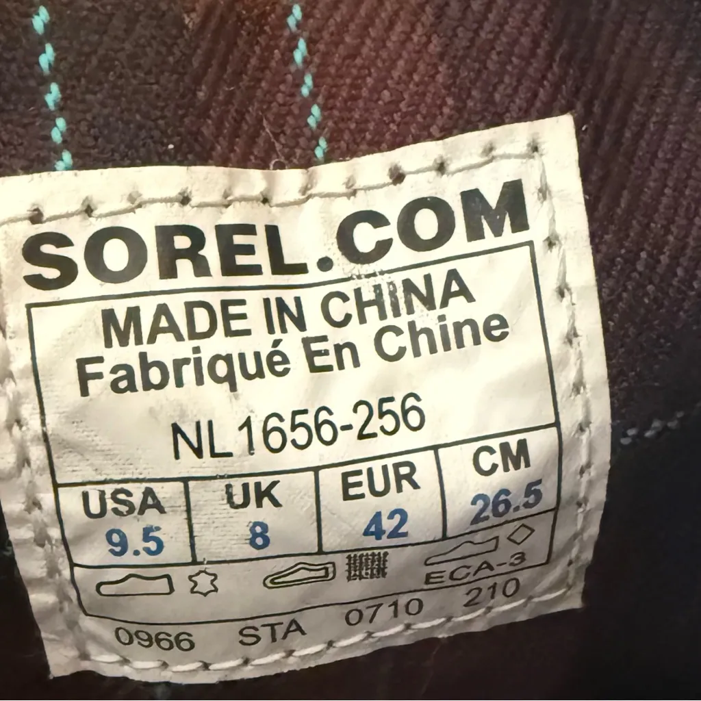 Sorel Firenzy Tall  Knee High Leather Boots Tobacco Slouch Scrunch Brown SZ 9.5 - Image 10