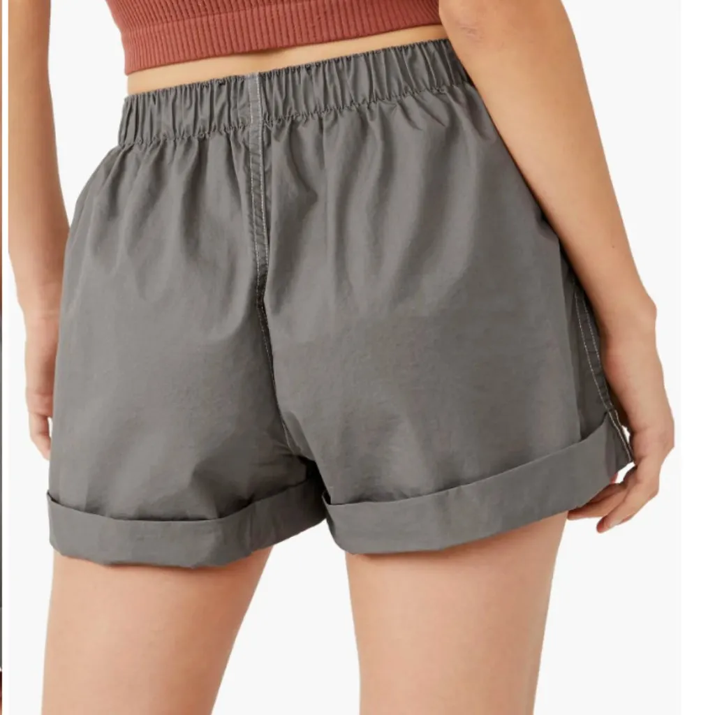 Free People Sunday Morning Lounge Boxer Shorts Size M - Image 2