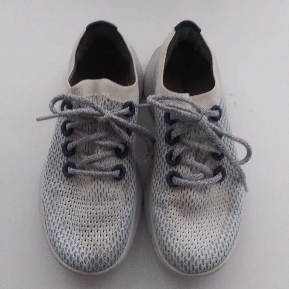 AllBirds Tree Dasher 1 Light Blue Running Athletic Sneakers Size W8 - Image 3