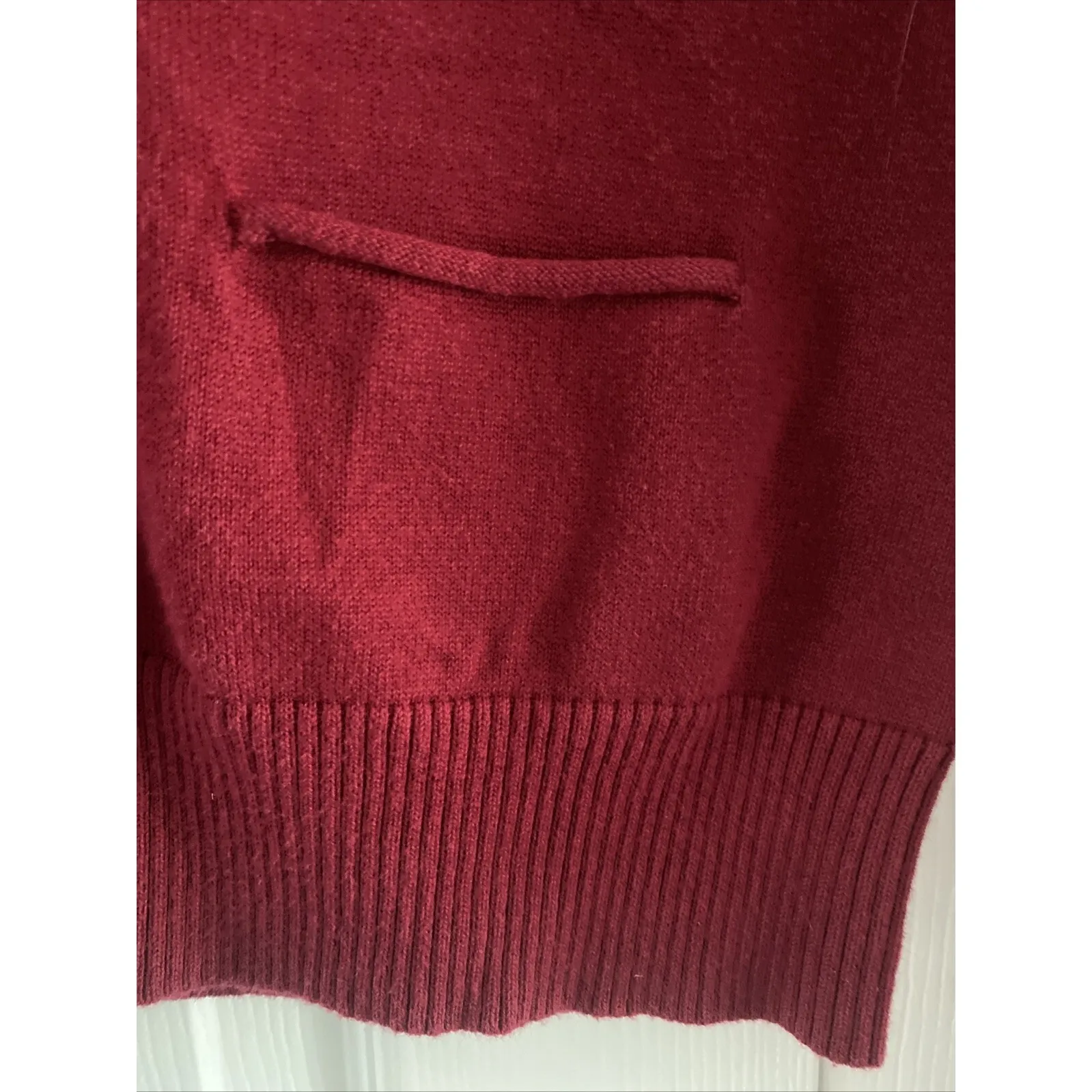 J. Jill Women's XS Petite Red Cardigan Preppy Academia Schoolgirl Cherry Girl Size undefined - Image 4