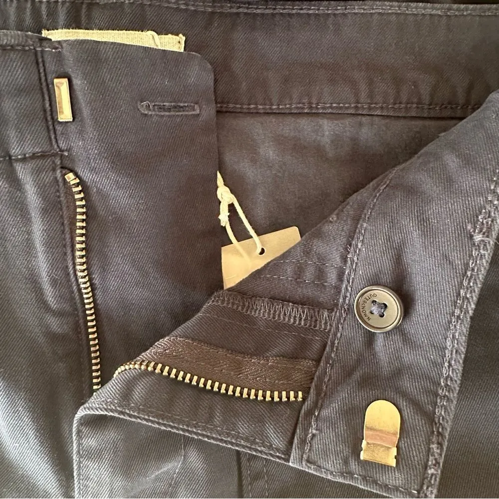 Outerknown Emory Stretch Utility Chino Pants Navy Women’s 4 NEW Organic Cotton - Image 8