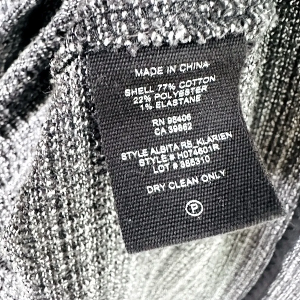 Theory Albita Knit Fit & Flare Klarien Dark Gray Dress Size 6 - Image 8