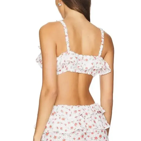 FOR LOVE & LEMONS Gidget Top in Red - XS - NWT - Image 6