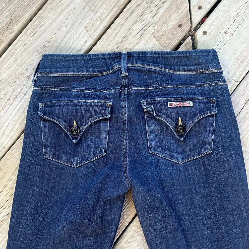 Hudson Jeans Women's Collin Mid Rise Skinny Color Obsess Size 27 - Image 7