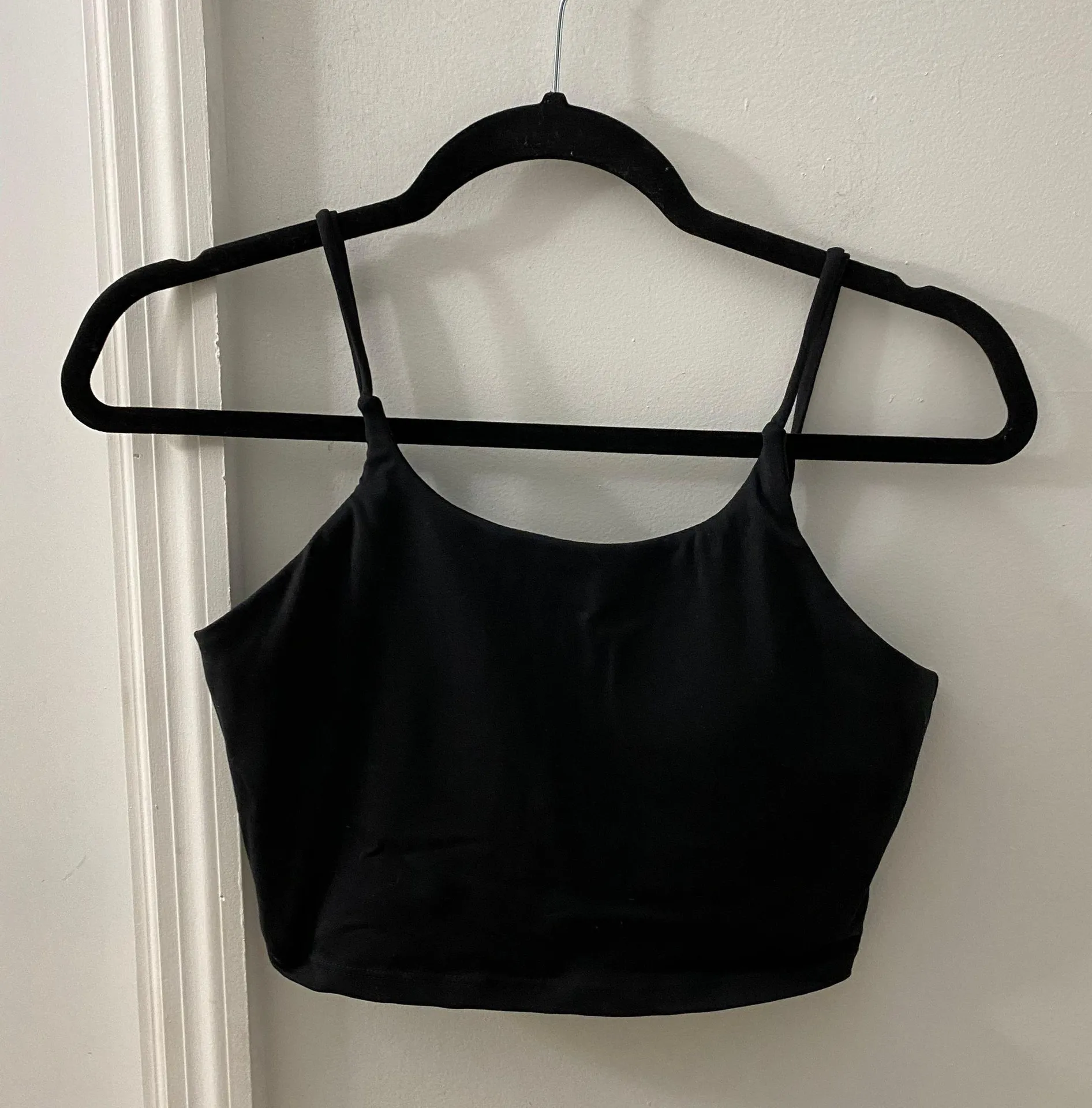 black activewear tank top - Image 2