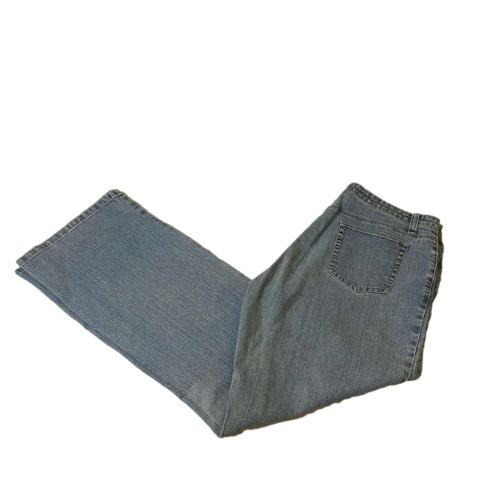 Westport Denim Women’s Jeans Size 12 Average Light Wash Straight Leg Mid Rise - Image 2