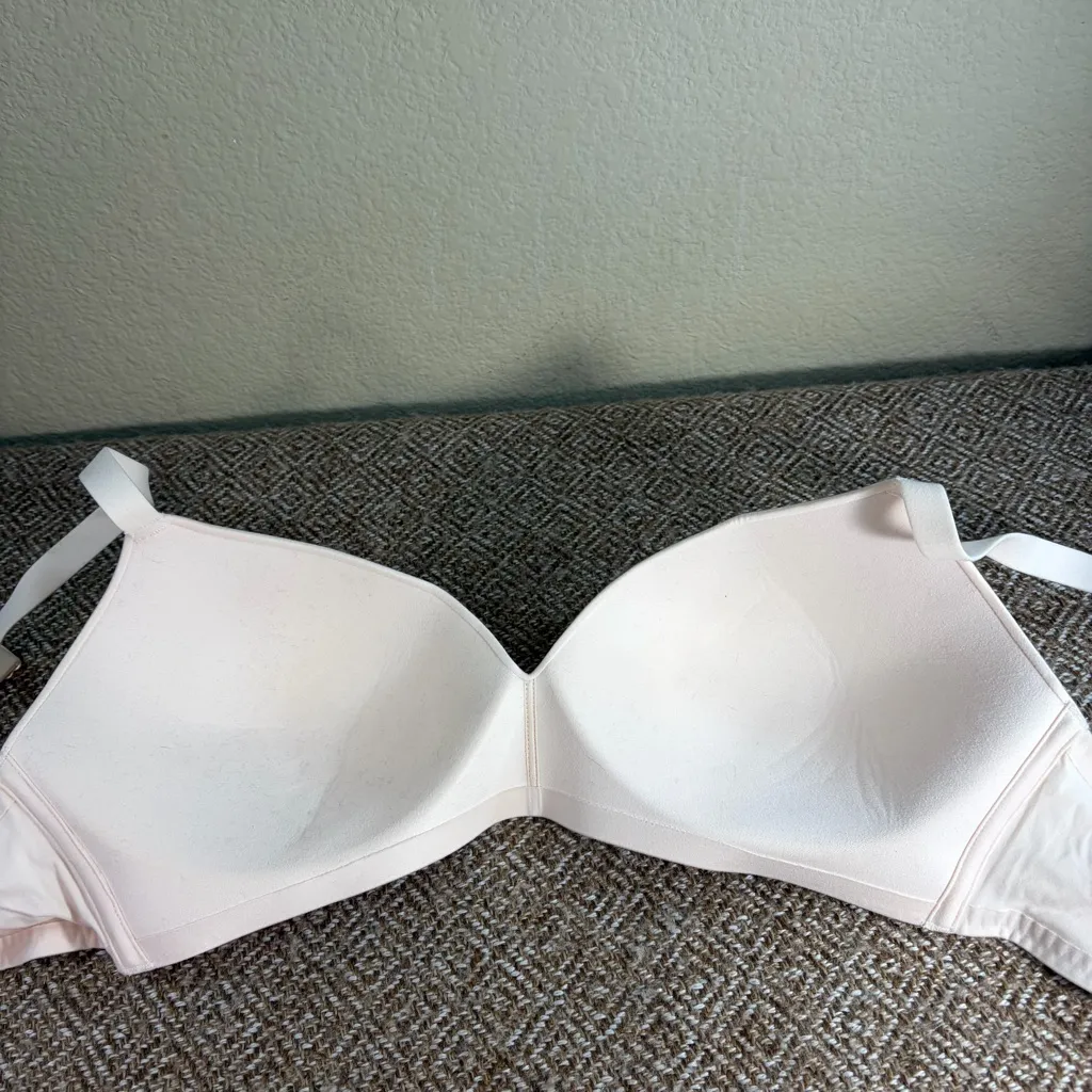 Tommy John bra 38C second skin lightly lined soft pink Casual Comfy Minimalist Tan Size undefined - Image 6