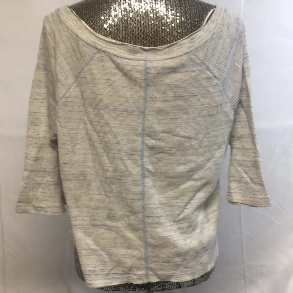 We The Free  cropped thermal white blue XS - Image 5