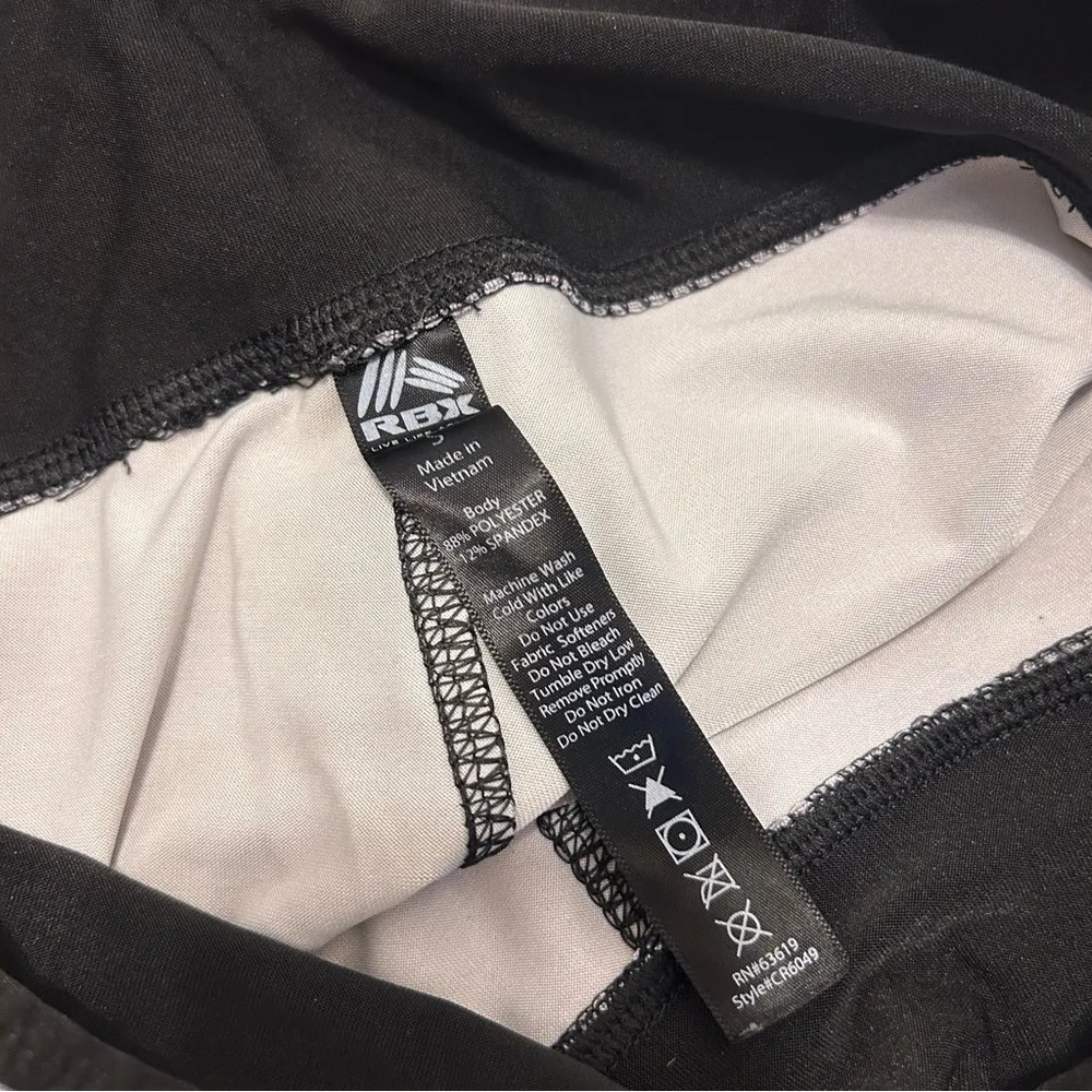 Pink & Gray Athletic Fitness Workout Leggings Pants RBX Women’s Size Small Style - Image 3