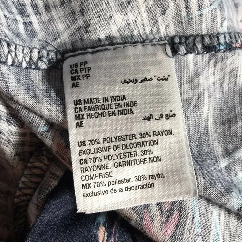 Style & Co Top Sleeveless Hi-Low Geometric Keyhole - Image 8