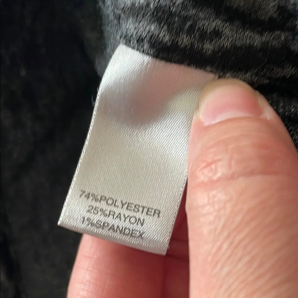 Avenue Gray Pattern Mini Pencil Skirt Casual Size undefined - Image 3