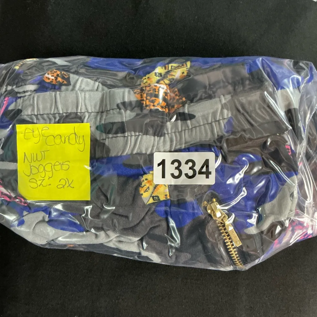 Eye Candy Multicolor Camouflage Joggers - Image 4