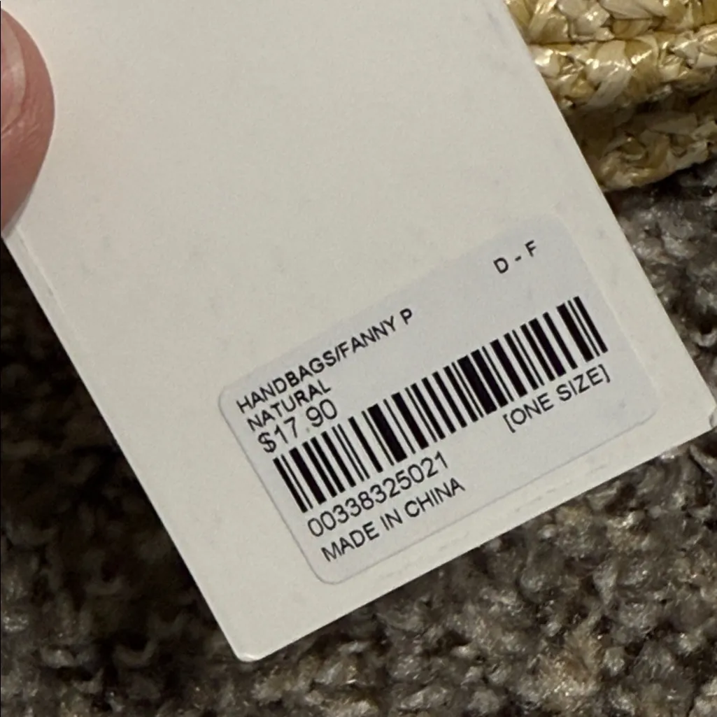 Woven Round Pouch and Brown Belt Fanny Pack - Image 4