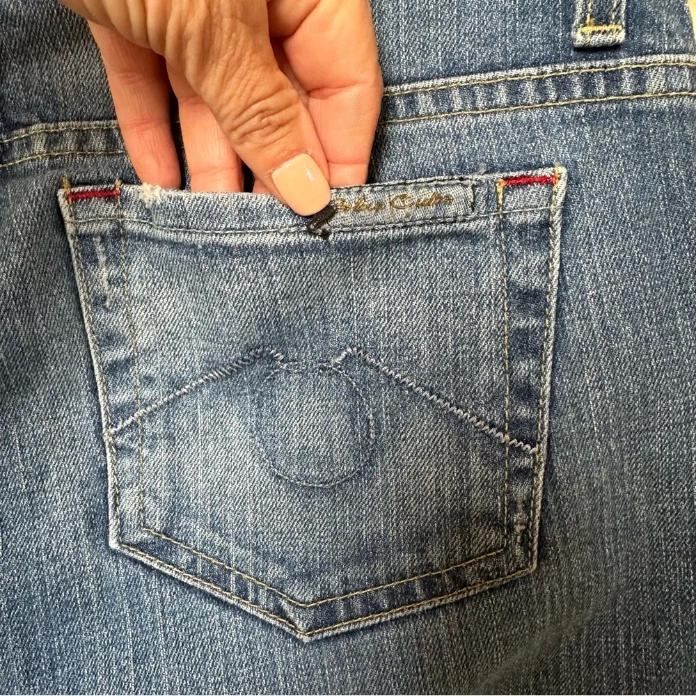 ❤️Vintage Blue Cult med wash lightly distress flare cut Sz 29 EUC CLEARANCE - Image 5