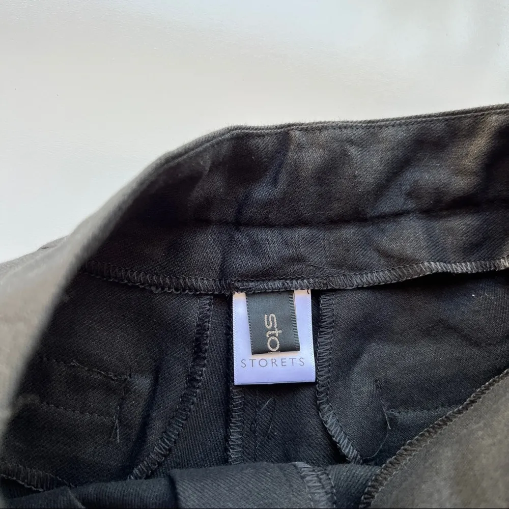 Storets Berkley Splicing Pants and Shorts in One in Black Size S - Image 7