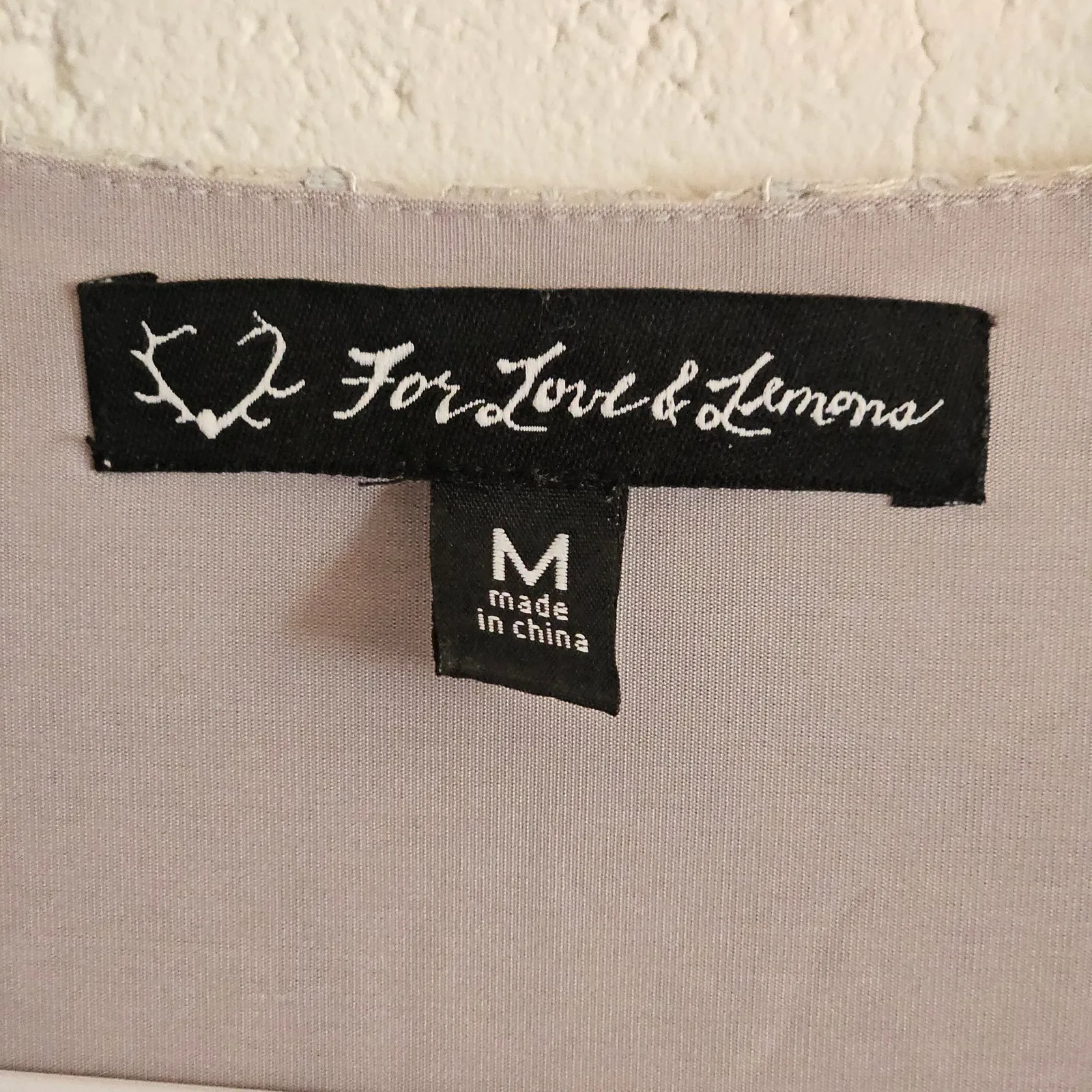 For Love & Lemons Lyla Cocktail Lace Dress in Silver Size Medium‎ - Image 8