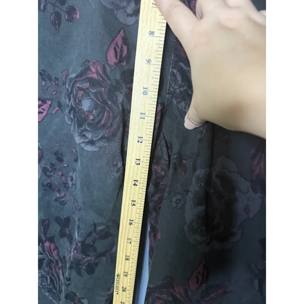 American Rag Jeans Women's Size 15 Velvet Feeling Rose Whimsygoth Fairy Grunge - Image 9