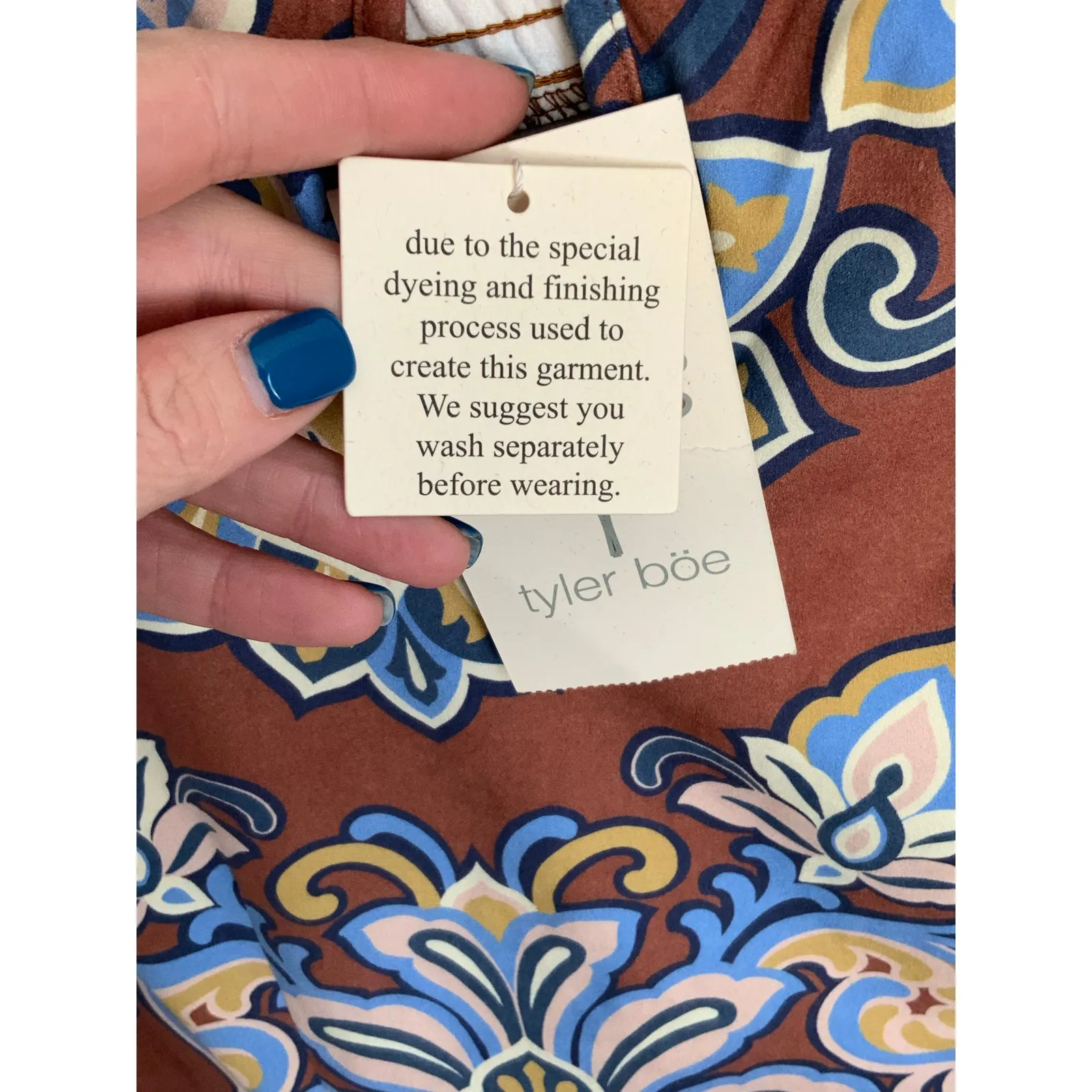 Tyler Boe Suede Dress NWOT size‎ medium Brown - Image 5