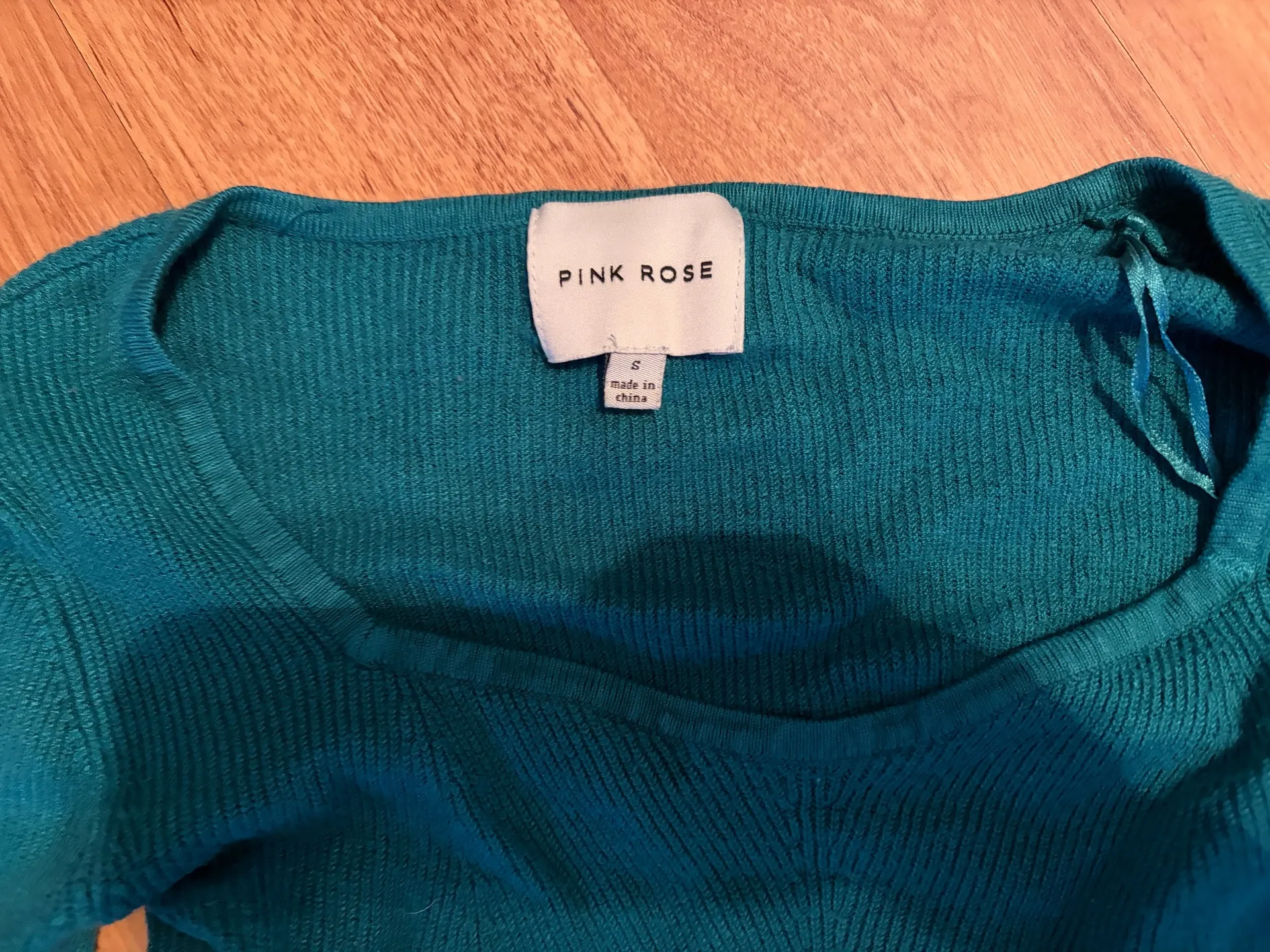 Sweater top pink rose - Image 2