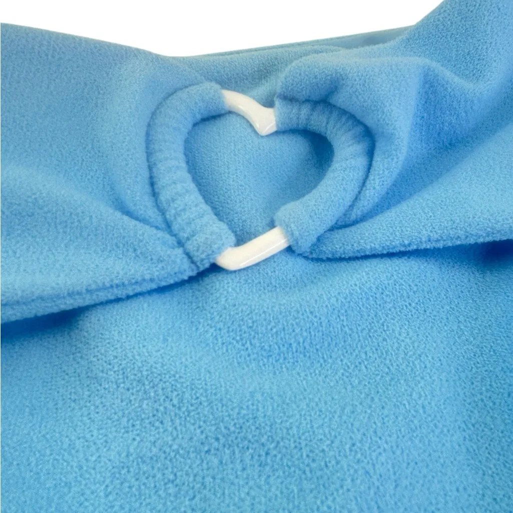 New Capittana Kelly Terry Towel Bikini Bottoms size Small Anthropologie blue - Image 5