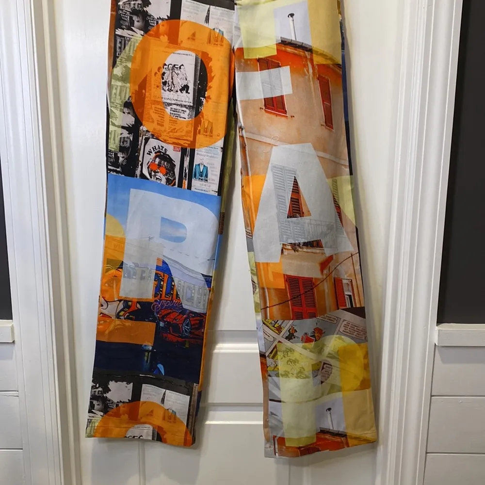 NWT Peppermayo Exclusive - Ticket to Nowhere Pants - PM Film Graphic size 2 - Image 8