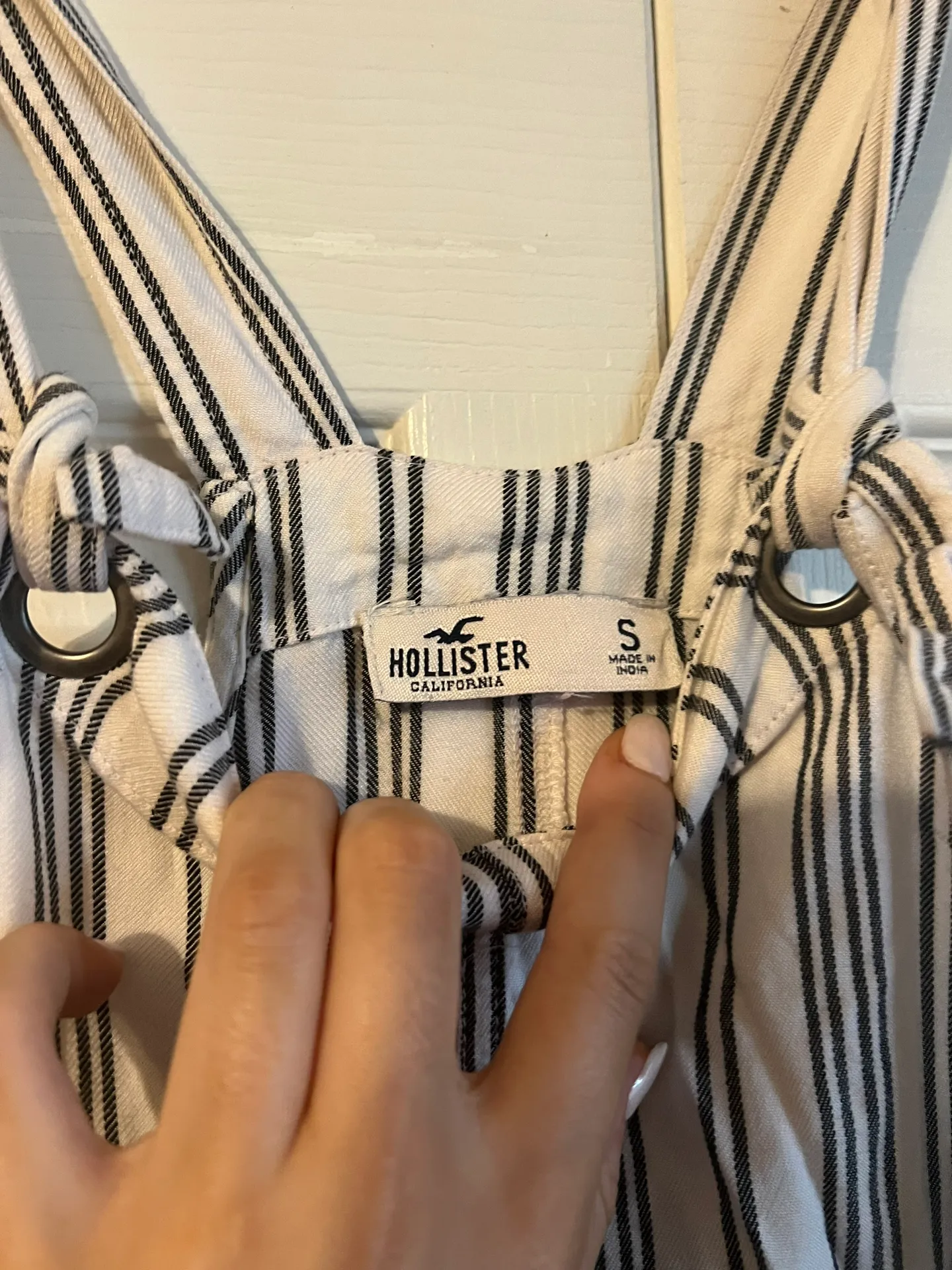 Pinstripe Romper - Image 2