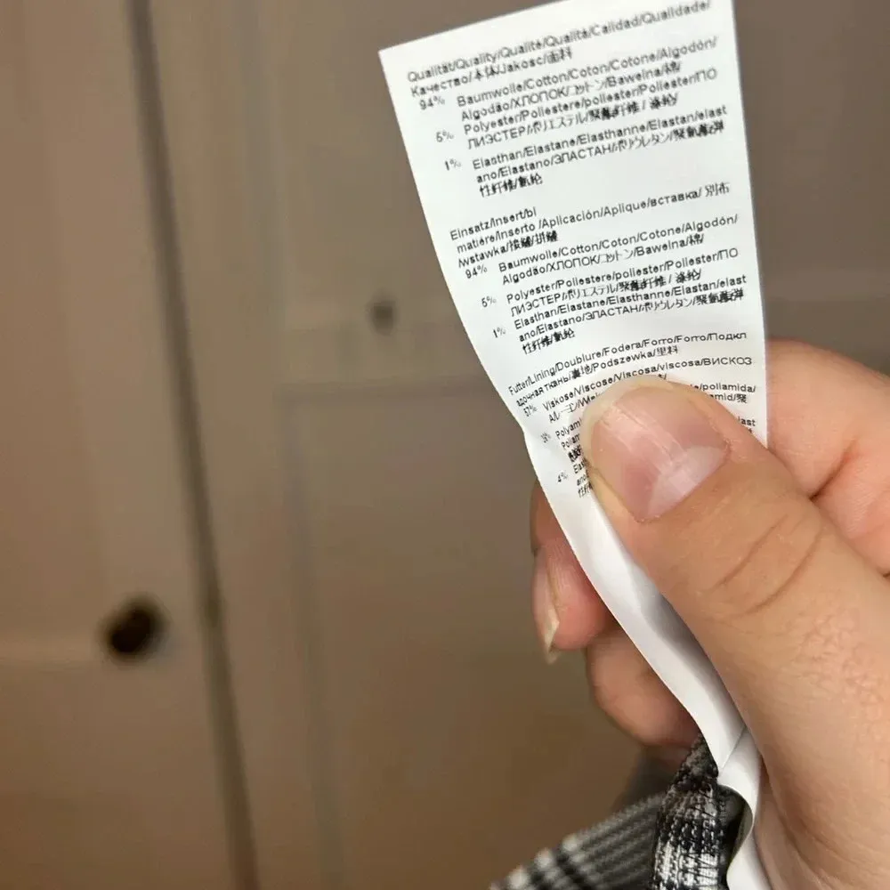 HUGO BOSS WOMENS PLAID SLEEVELESS BLOUSE - Image 5