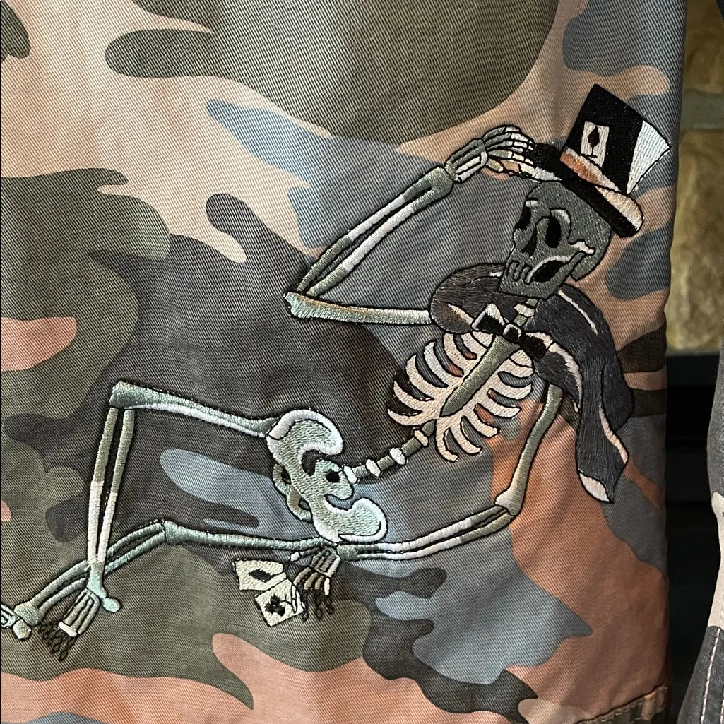 Zadig & Voltaire Kavy Camou Brode Jacket - Image 10