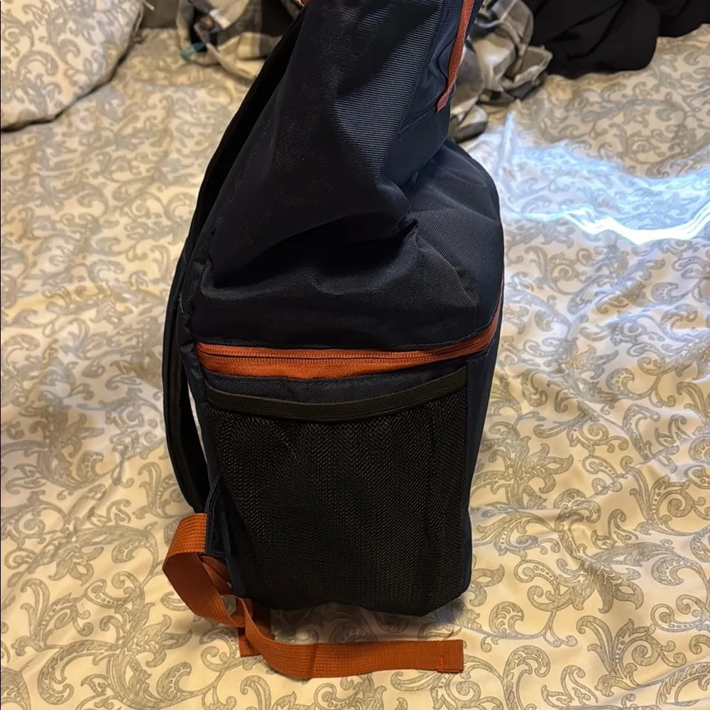 Tourit cooler backpack (Holds clothes, lunch, ice, beverage) Blue - Image 3