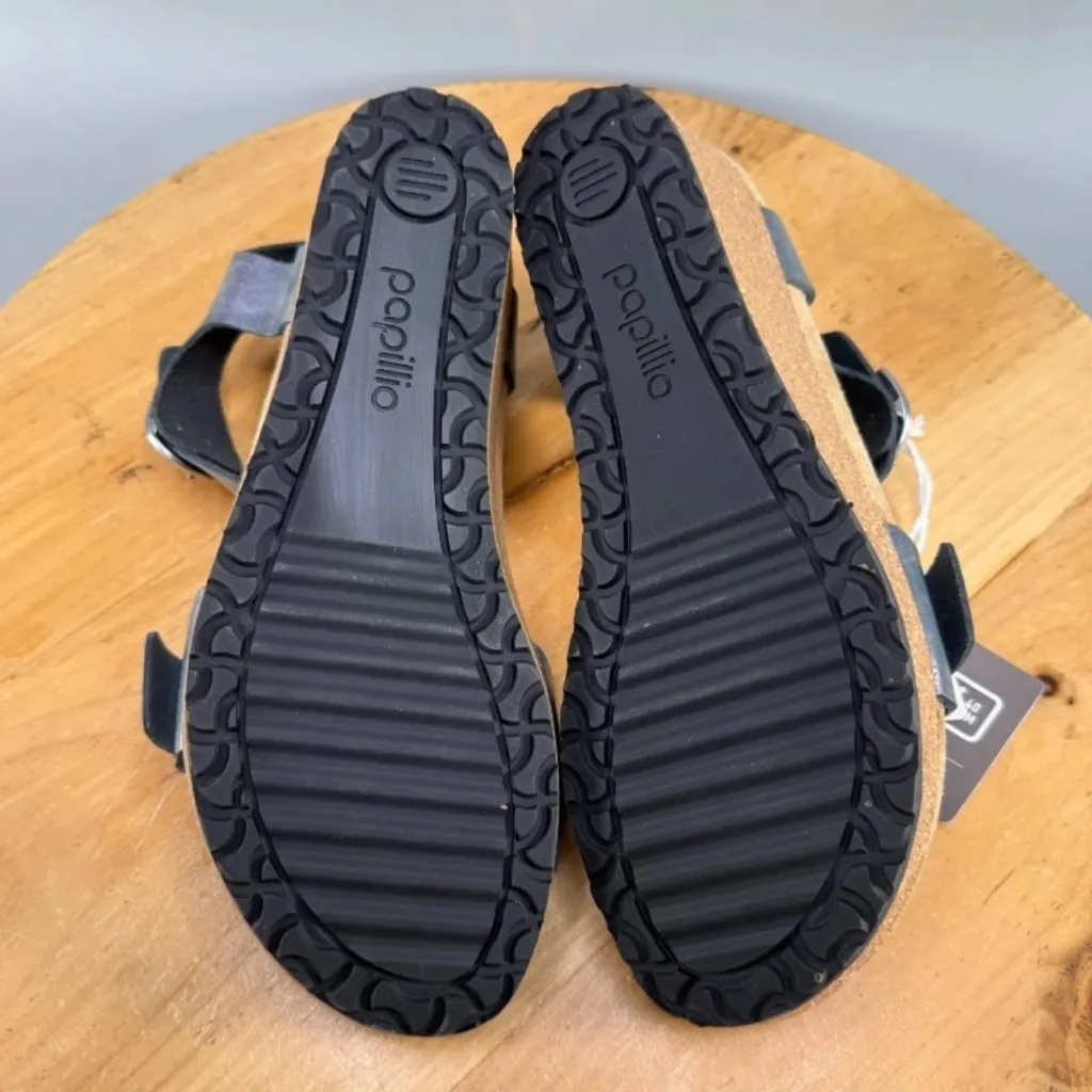 Papillio by Birkenstock Soley Womens Size 11 Wedge Sandals Metallic Silver NWT - Image 7