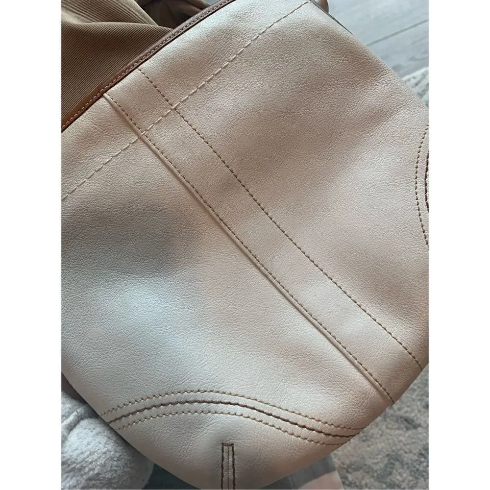 Coach crossbody white purse bag leather - Image 6