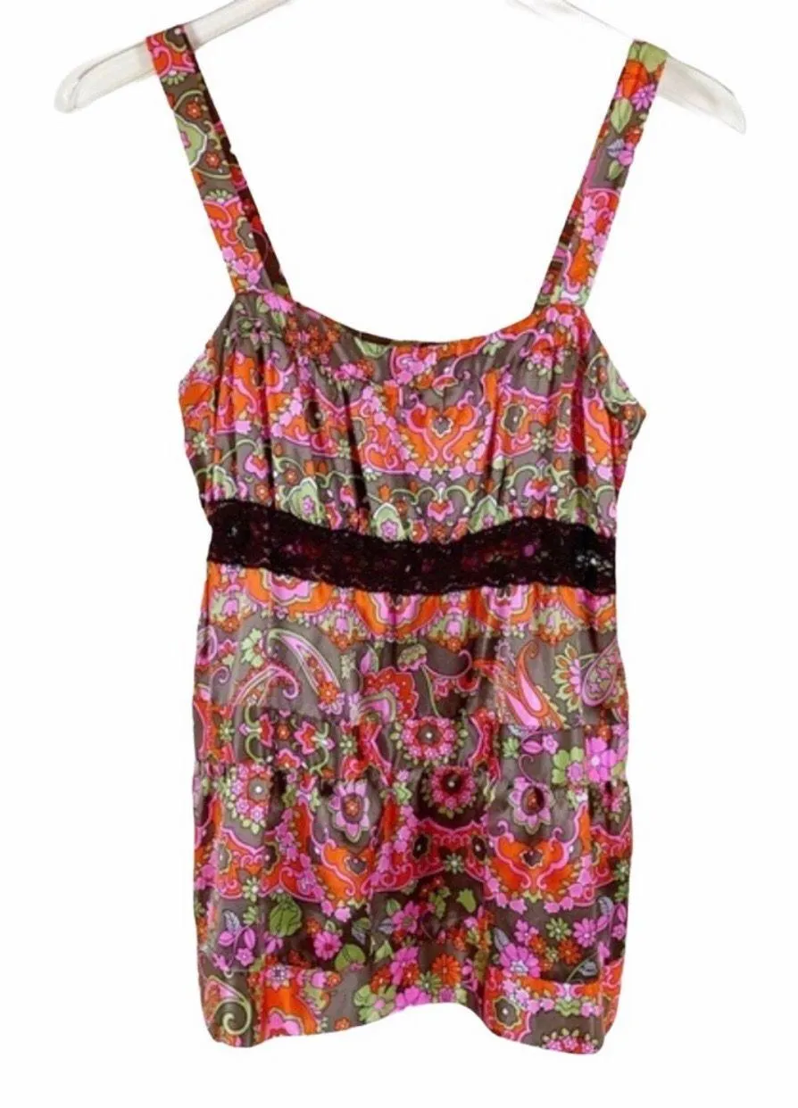 Small Sleeveless Silk Blouse - Image 2