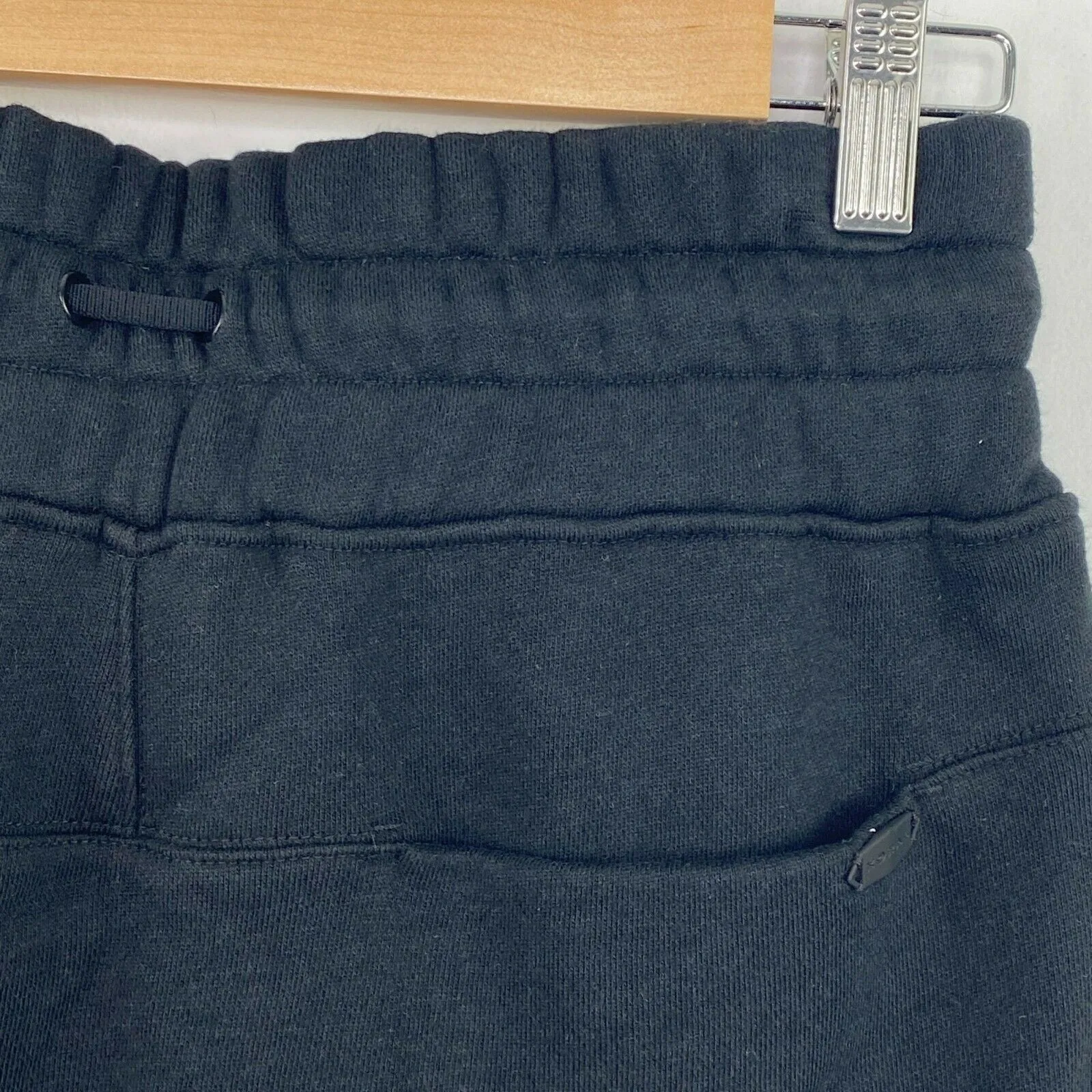 Koral Serein Matte Black Green Drawstring Mini Skirt Women's Size Small S - Image 7