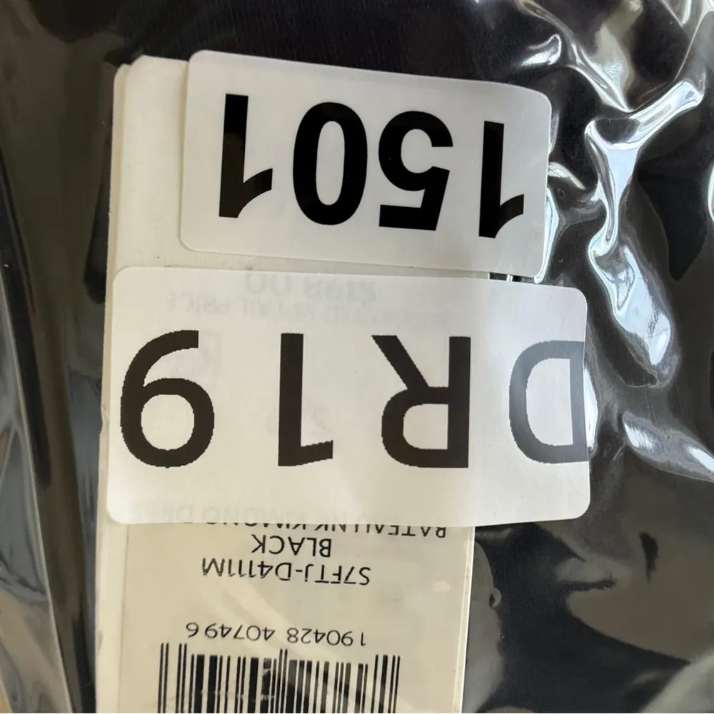 Eileen Fisher Elegant Black Sleeveless Blouse S tancel Cold Shoulder Kimono - Image 10