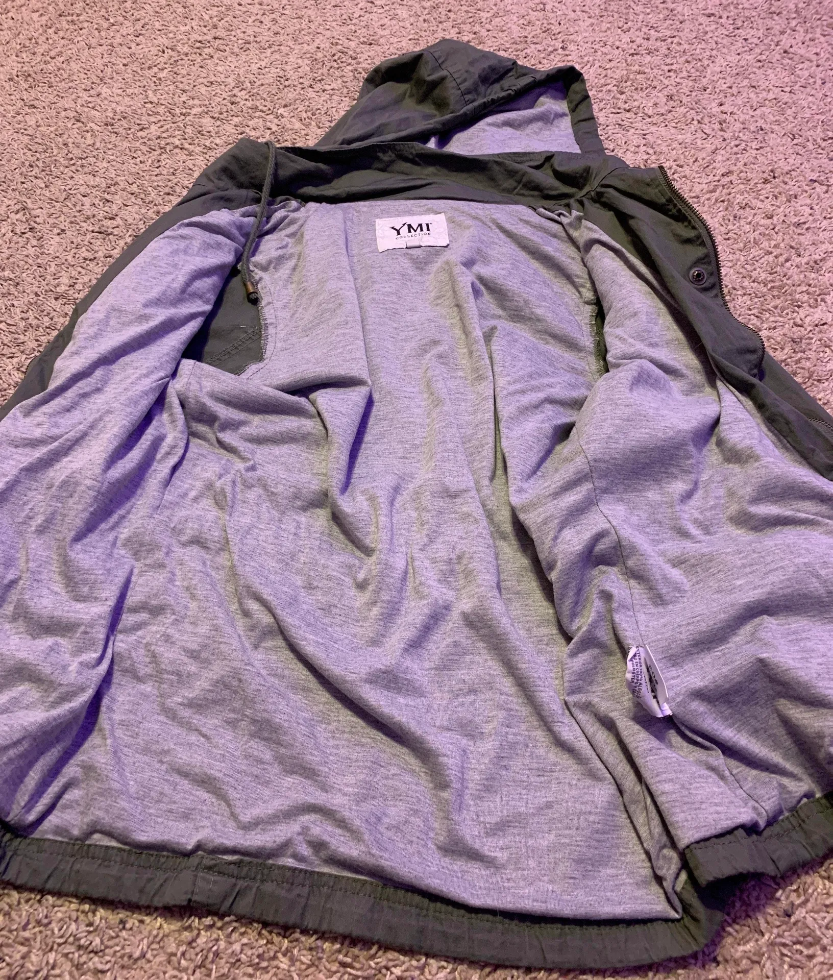 Olive Green Jacket Size M - Image 2