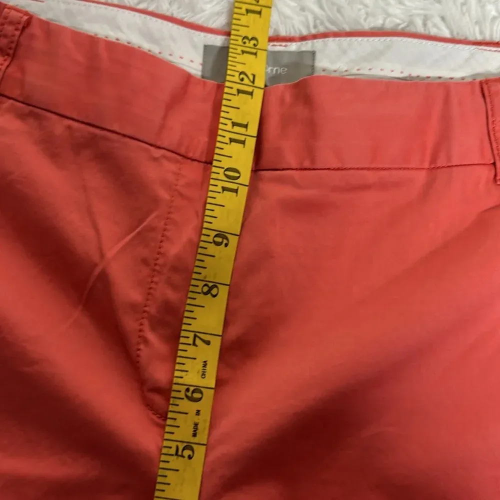 Liz Claiborne Sloane Bermuda Shorts Melon Color Sz16 - Image 8