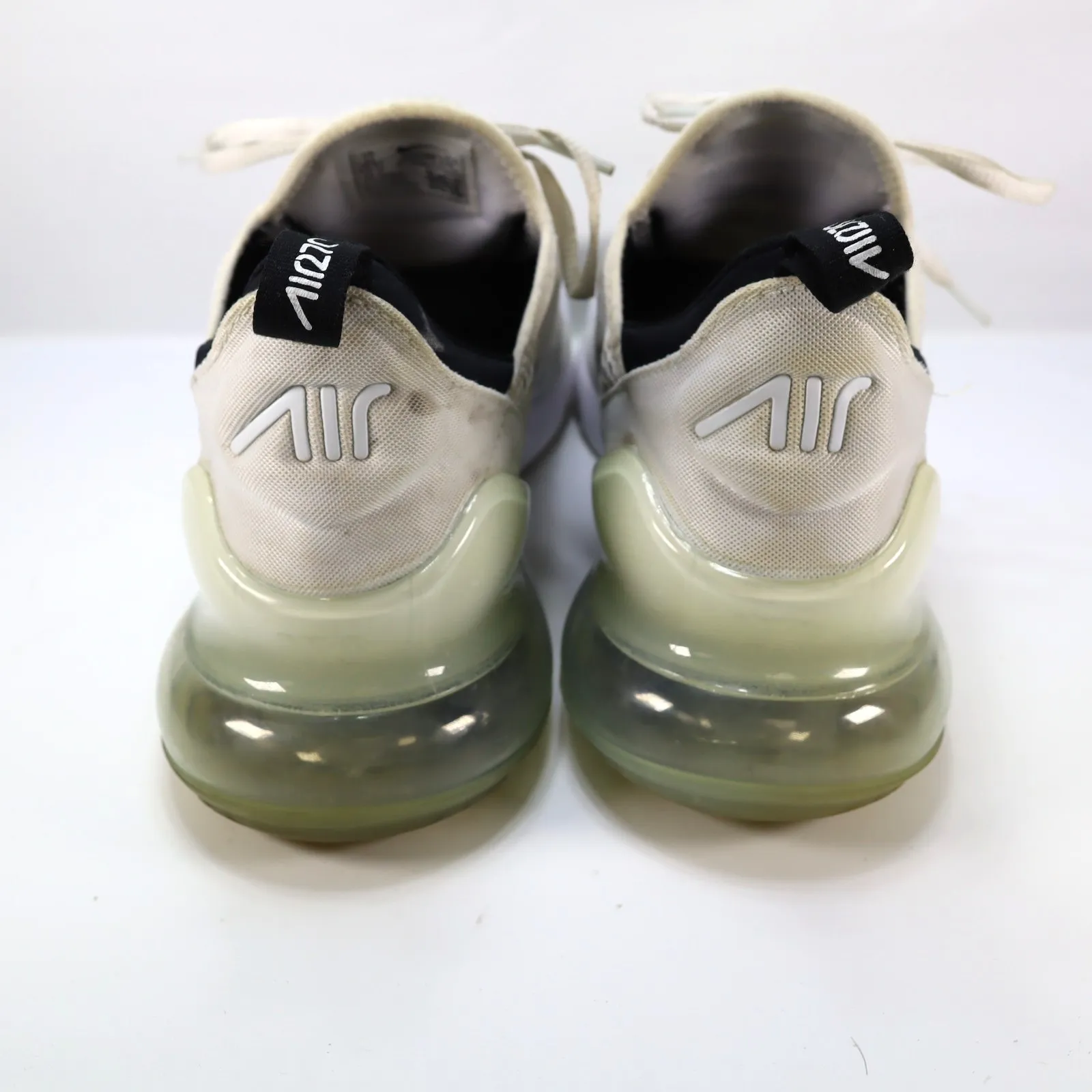 Nike Air Max 270 Women's Running Shoes White/Black AH6789-100 Size US 11 - Image 3
