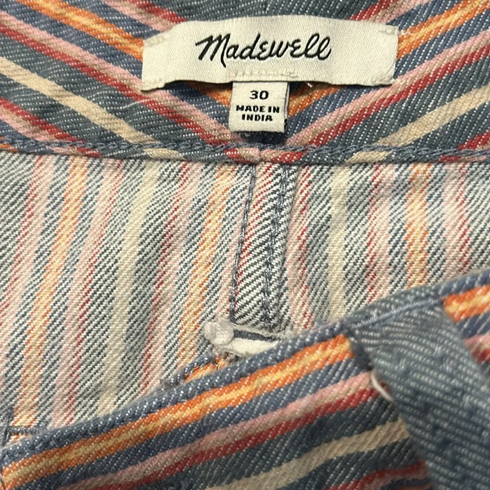 MADEWELL Emmett rainbow stripe shorts - Image 5