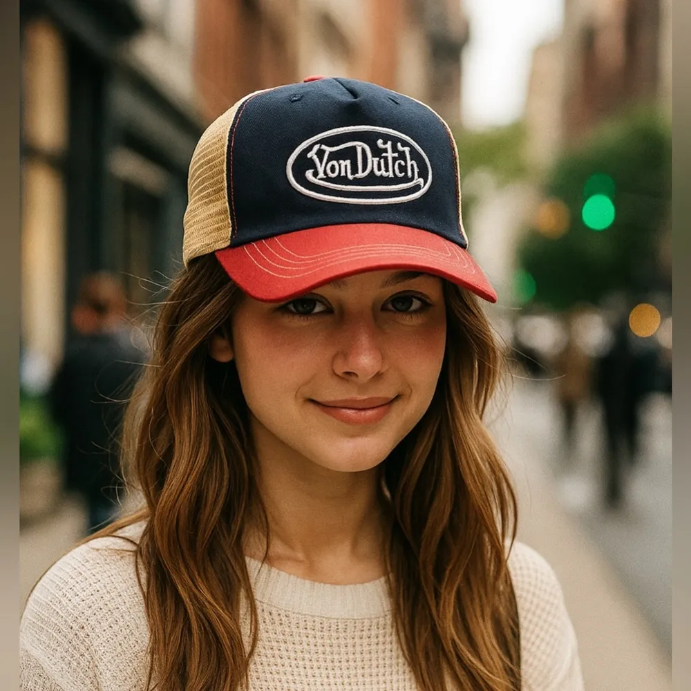 Graphic Hat, adjustable back. New, lightweight, unisex. Size L - Image 2