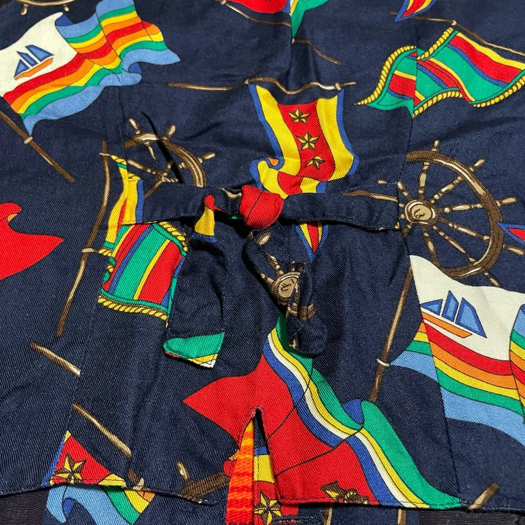 Talbots Petites sailor sailing boat vest women’s medium - Image 6