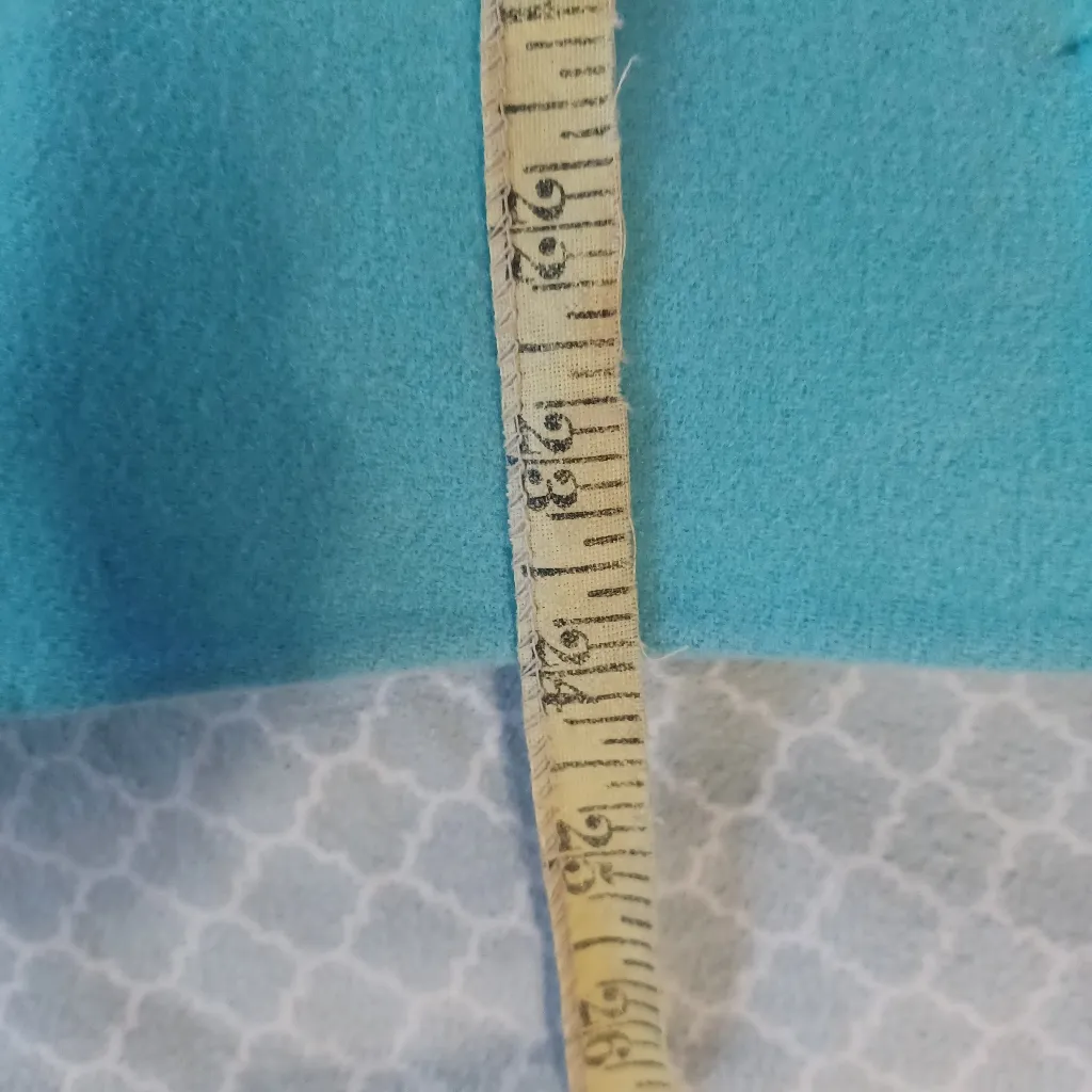 Vintage Alexandra Bartlett Wool Full Zip Sweater Jacket Mock Collared Blue Sz M Size M - Image 3