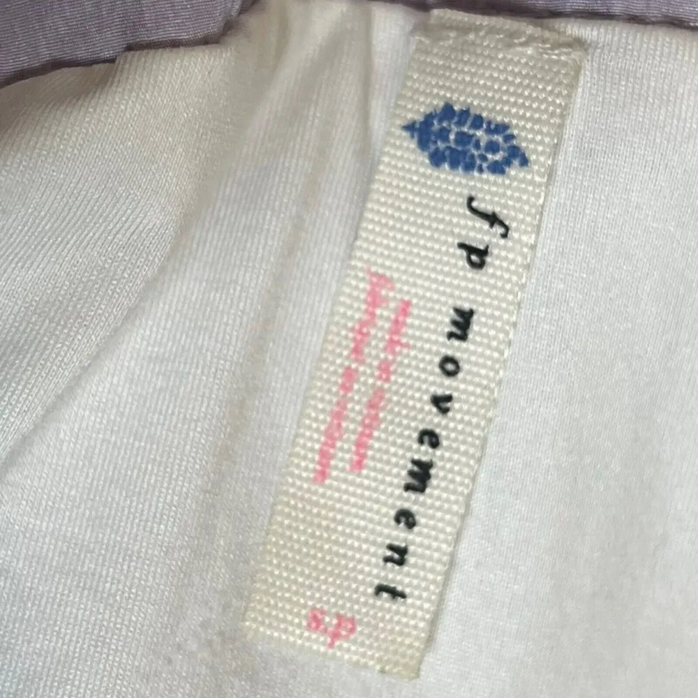 Free People Movement The Way Home High Waisted Running Shorts Lavender Dust Sz S - Image 9