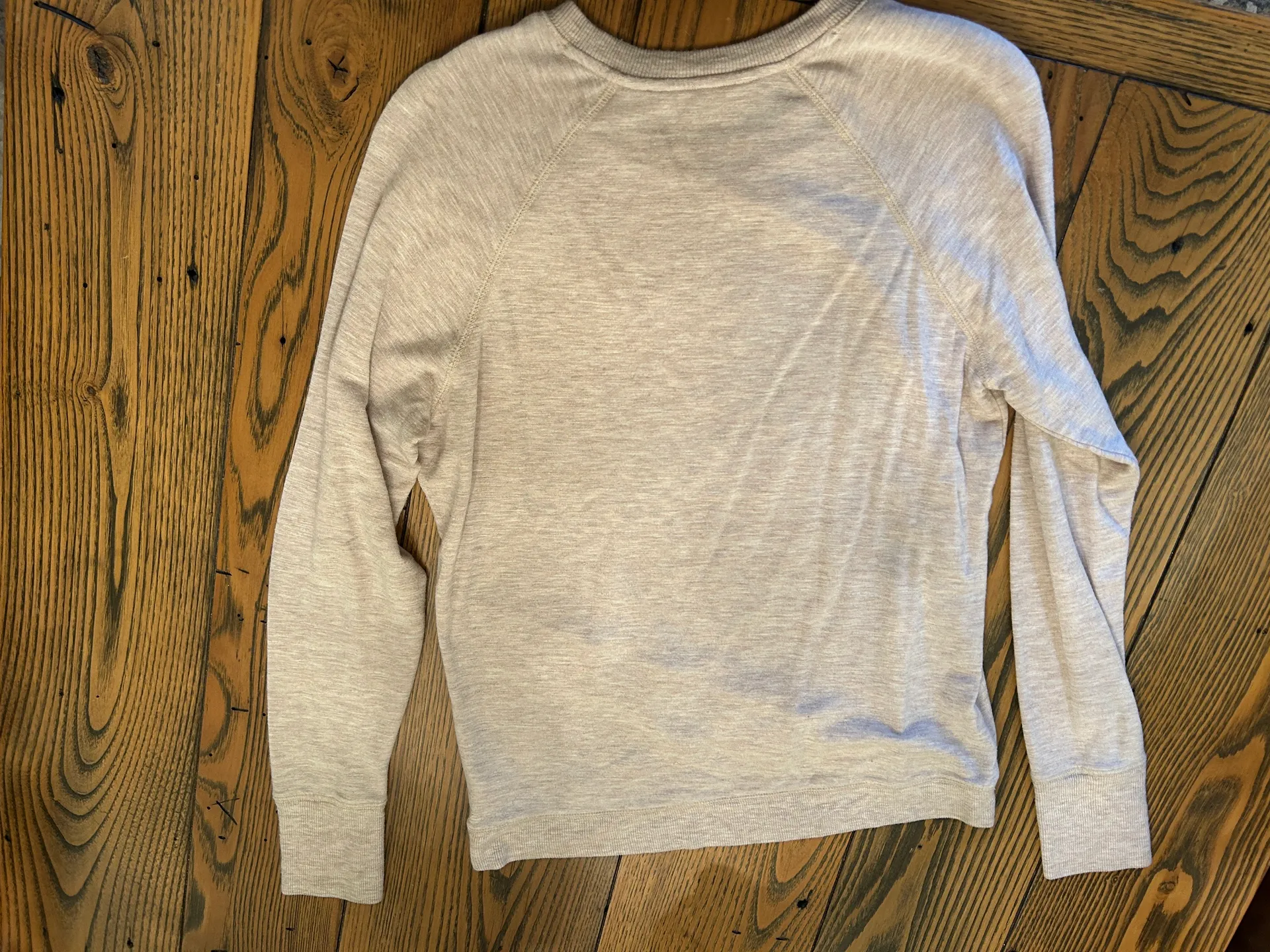 Crisscross Crewneck Sweatshirt, Size S - Image 5