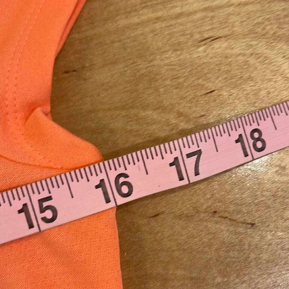 Adidas Womens HEAT RDY 3Striped Athletic Golf Polo Shirt Coral Fusion Medium NWT - Image 6