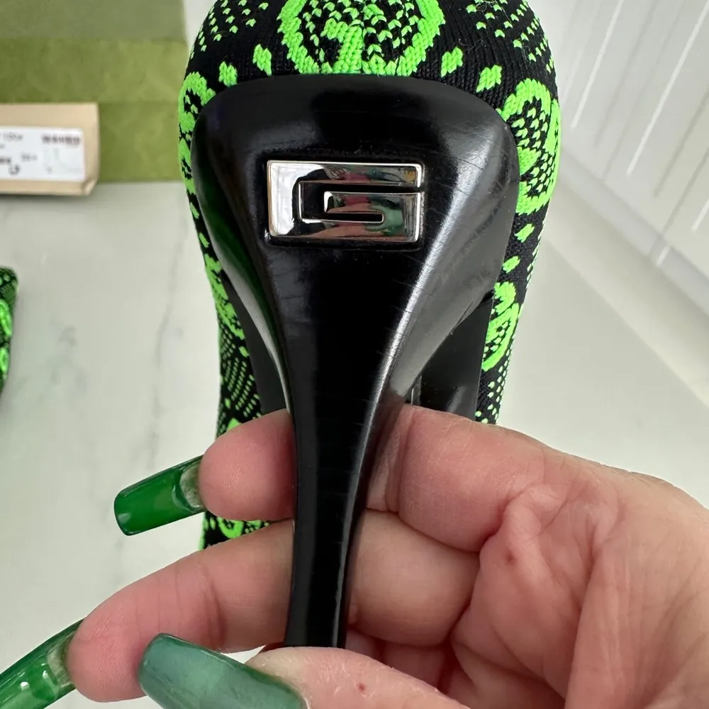 Gucci  GG Jersey Tom Technical Fabric Boot - Image 5