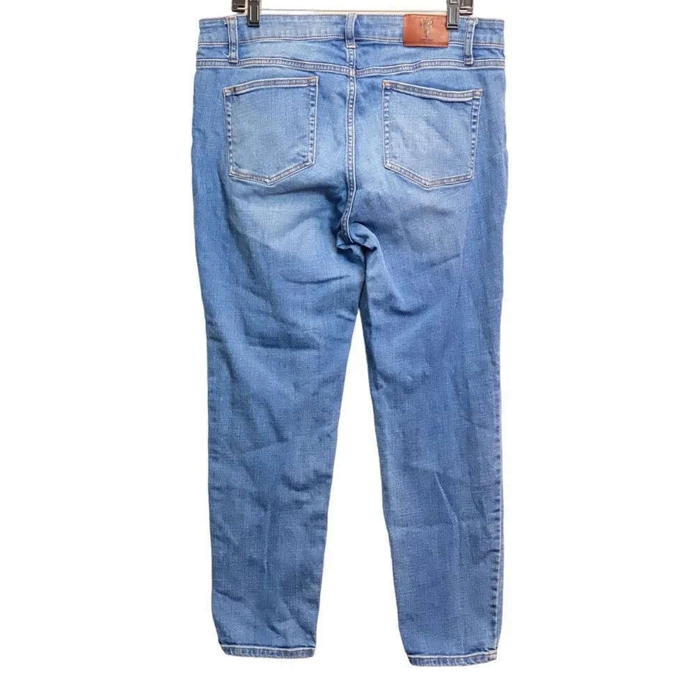 Frye High Rise Straight Leg Blue Jeans Size 14 - Image 2