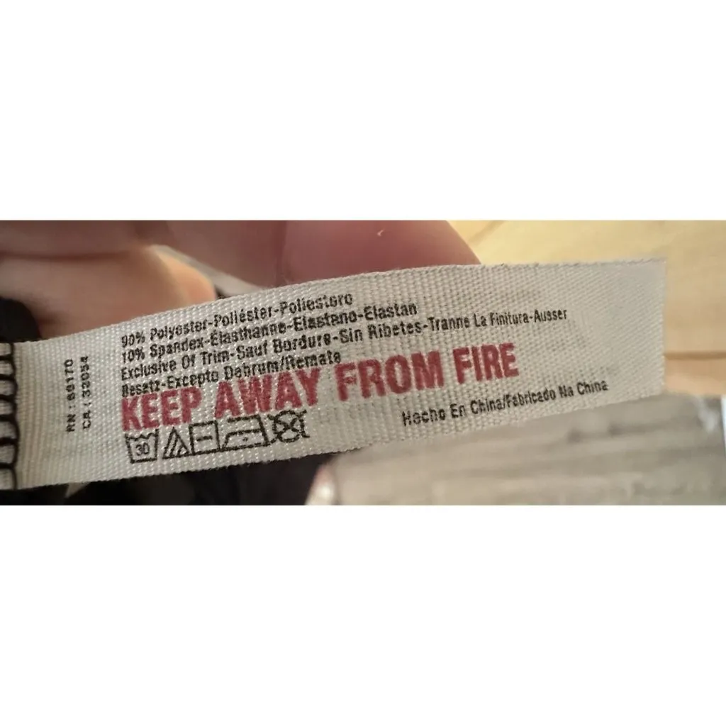 Intimately FREE PEOPLE Black Velvet Cami Tank Top Size XS - Image 5