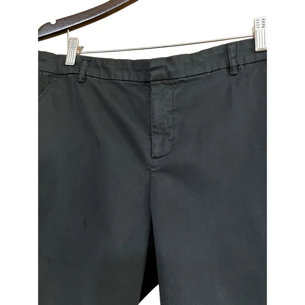 Pure Energy black  size 18 women's bermuda shorts with side pockets - Image 3