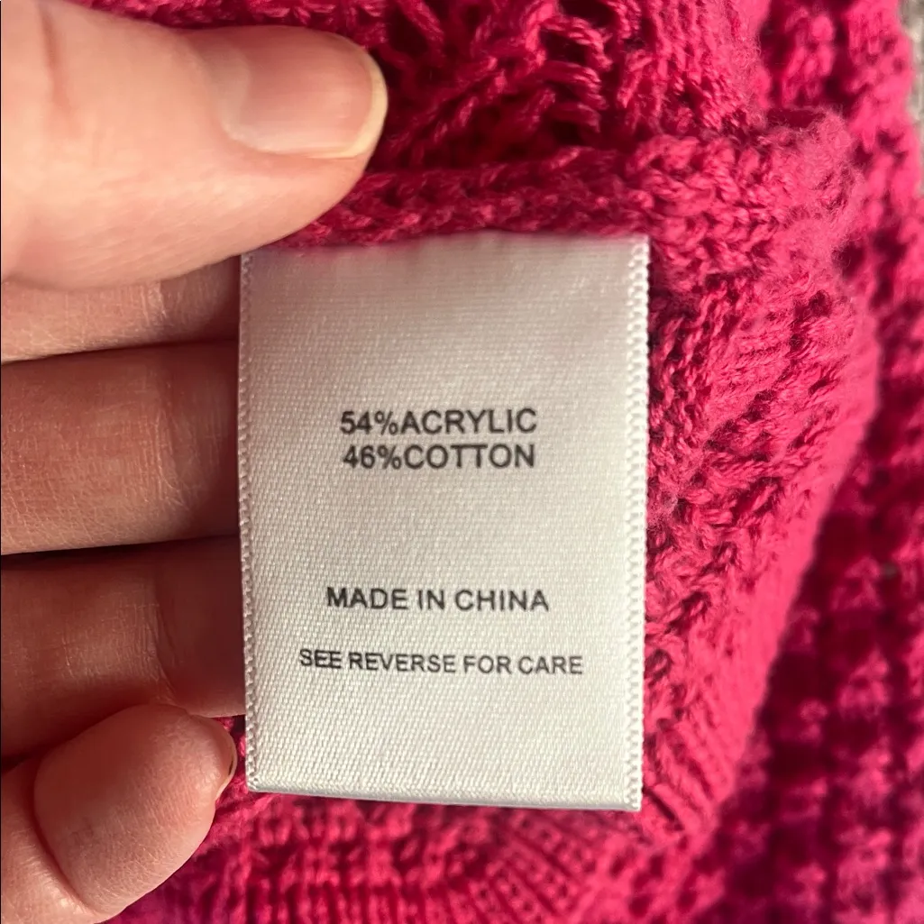 Pink Knit sweater Women's Top - Image 4